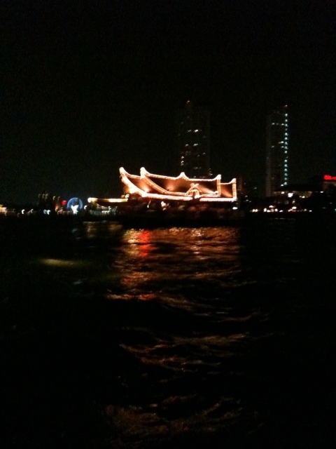 Bangkok night river